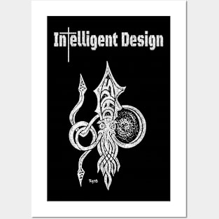 Intelligent Design Cross Posters and Art